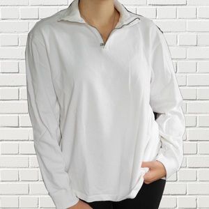 Polo Ralph Lauren white Quarter Zip Pullover